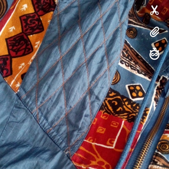 *Scroll* RARE 80s VINTAGE Bomber Jacket - Picture 3 of 7